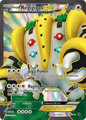 Regigigas EX (99 Full Art), Next Destinies