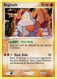 Regirock, EX Holon Phantoms