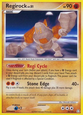 Regirock, Legends Awakened