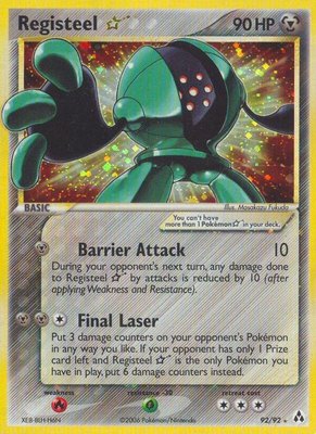 Registeel Star, EX Legend Maker