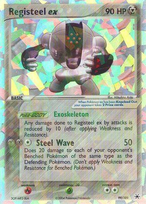 Registeel ex, EX Hidden Legends