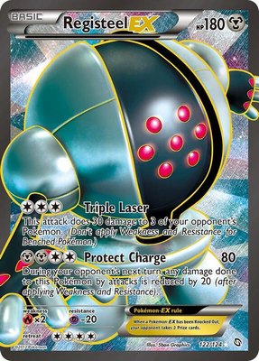 Registeel EX (122 Full Art), Dragons Exalted