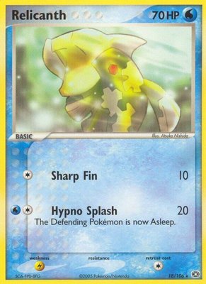 Relicanth, EX Emerald