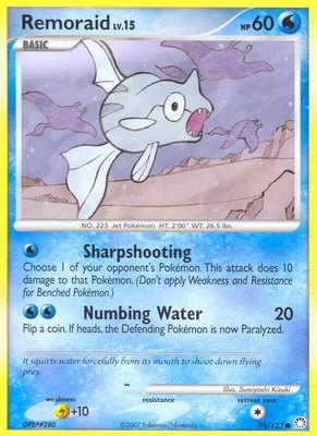 Remoraid, Mysterious Treasures