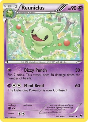 Reuniclus (53), Noble Victories