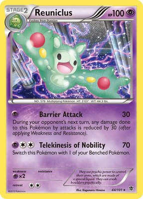 Reuniclus, Plasma Blast