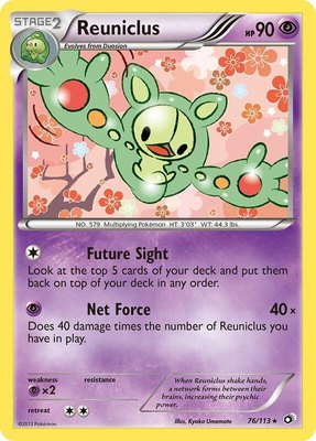 Reuniclus, Legendary Treasures