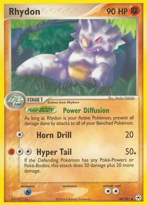Rhydon, EX Hidden Legends