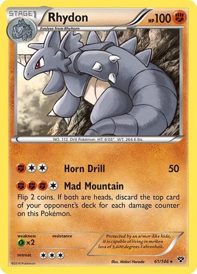 Rhydon, XY Base Set
