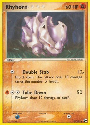 Rhyhorn, EX Hidden Legends