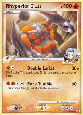 Rhyperior E4, Rising Rivals