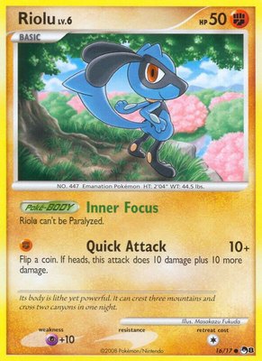 Riolu, POP Series 8