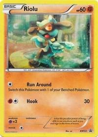 Riolu (Cosmos Holo), Black and White Promos