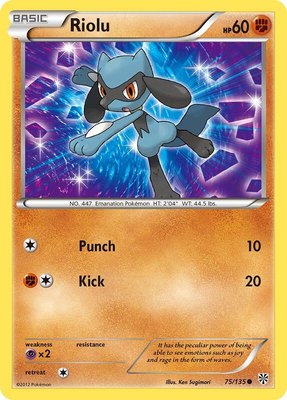 Riolu (75), Plasma Storm