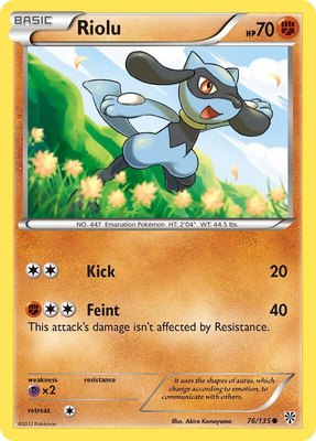 Riolu (76), Plasma Storm