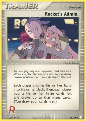 Rocket's Admin., EX Team Rocket Returns