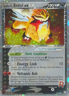 Rocket's Entei ex, EX Team Rocket Returns