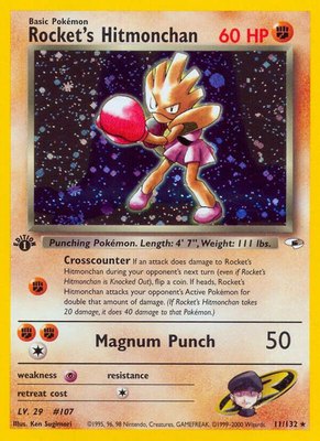 Rocket's Hitmonchan, Gym Heroes