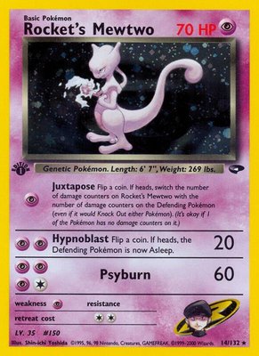 Rocket's Mewtwo, Gym Challenge