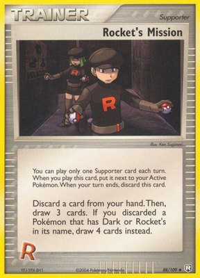 Rocket's Mission, EX Team Rocket Returns