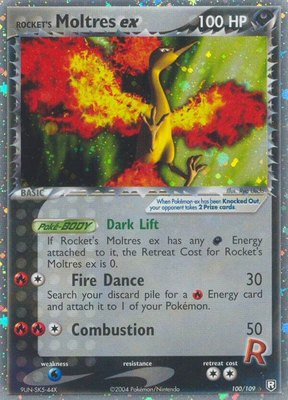 Rocket's Moltres ex, EX Team Rocket Returns