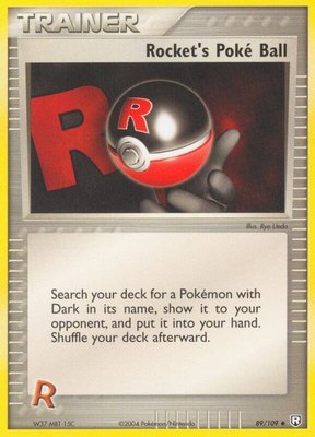 Rocket's Poke Ball, EX Team Rocket Returns