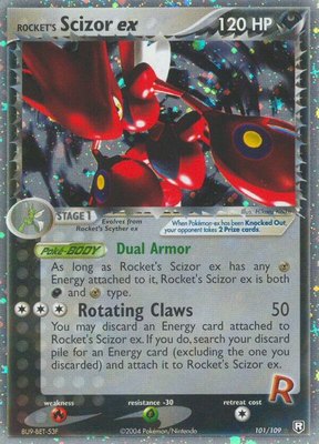 Rocket's Scizor ex, EX Team Rocket Returns
