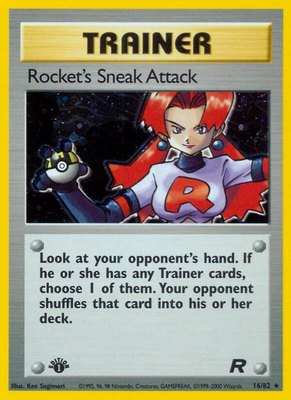 Rocket's Sneak Attack (16), Team Rocket