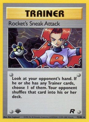 Rocket's Sneak Attack (72), Team Rocket