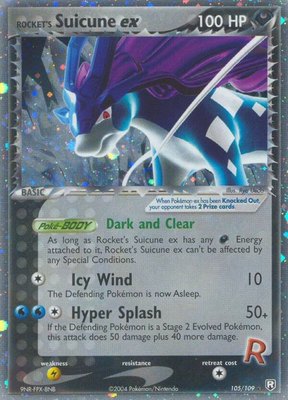 Rocket's Suicune ex, EX Team Rocket Returns