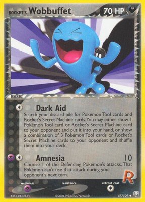 Rocket's Wobbuffet, EX Team Rocket Returns