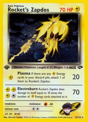 Rocket's Zapdos, Gym Challenge