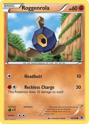 Roggenrola (50), Emerging Powers