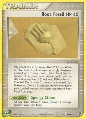 Root Fossil, EX Sandstorm
