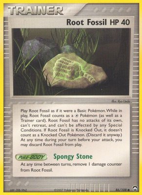 Root Fossil, EX Power Keepers