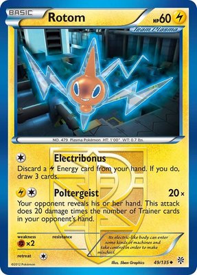 Rotom (Team Plasma), Plasma Storm