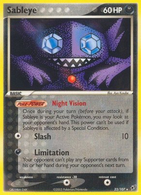 Sableye, EX Deoxys