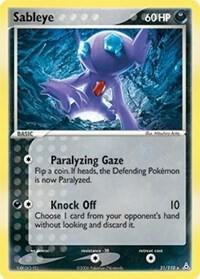 Sableye, EX Holon Phantoms
