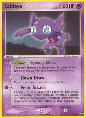 Sableye, EX Power Keepers