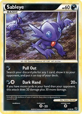 Sableye, Undaunted