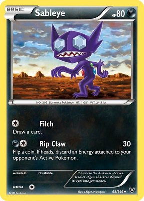 Sableye, XY Base Set