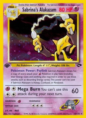 Sabrina's Alakazam, Gym Challenge