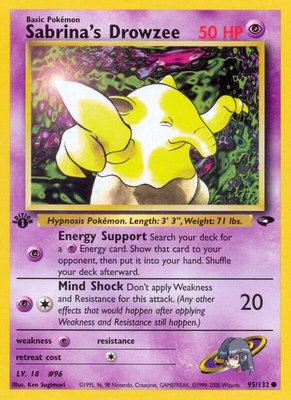 Sabrina's Drowzee, Gym Challenge