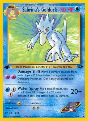Sabrina's Golduck, Gym Challenge