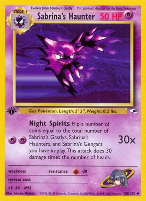 Sabrina's Haunter, Gym Heroes