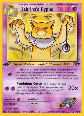Sabrina's Hypno, Gym Challenge