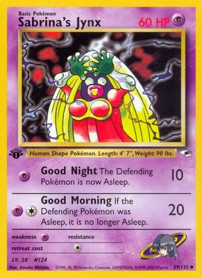 Sabrina's Jynx, Gym Heroes