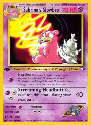Sabrina's Slowbro, Gym Heroes