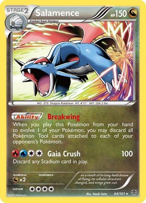 Salamence, Plasma Blast