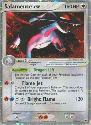 Salamence ex, EX Deoxys